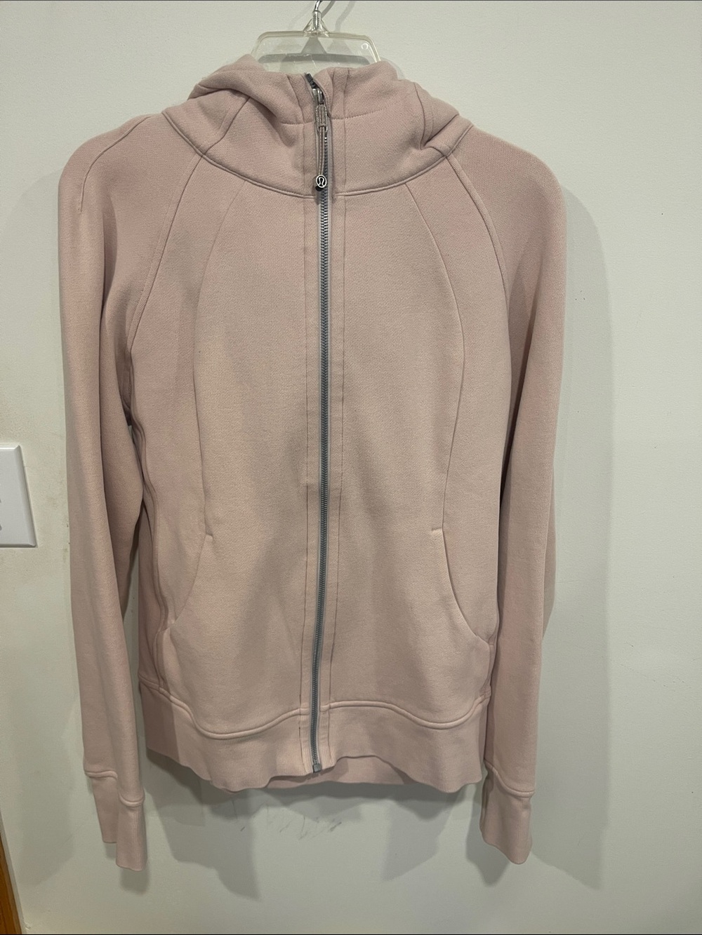 lululemon athletica Dusty Pink Full‑Zip scuba